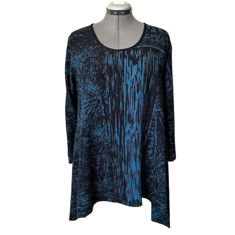 Blue Sky batik printed tunic L